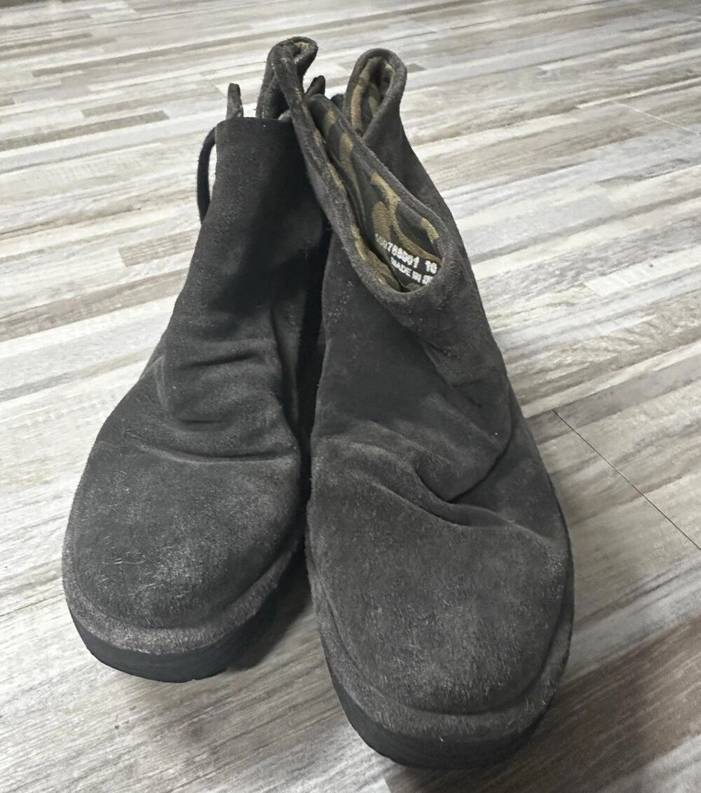 FLY London Wedge Ankle Slouch Booties Womens Size 7